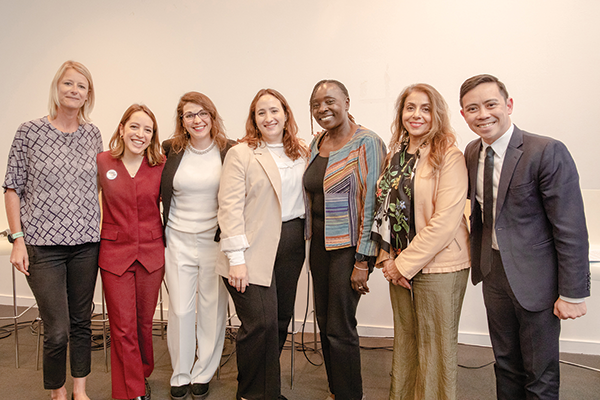 Speakers at the Community Engagement Event on the sidelines of the Multi-Stakeholder Hearing