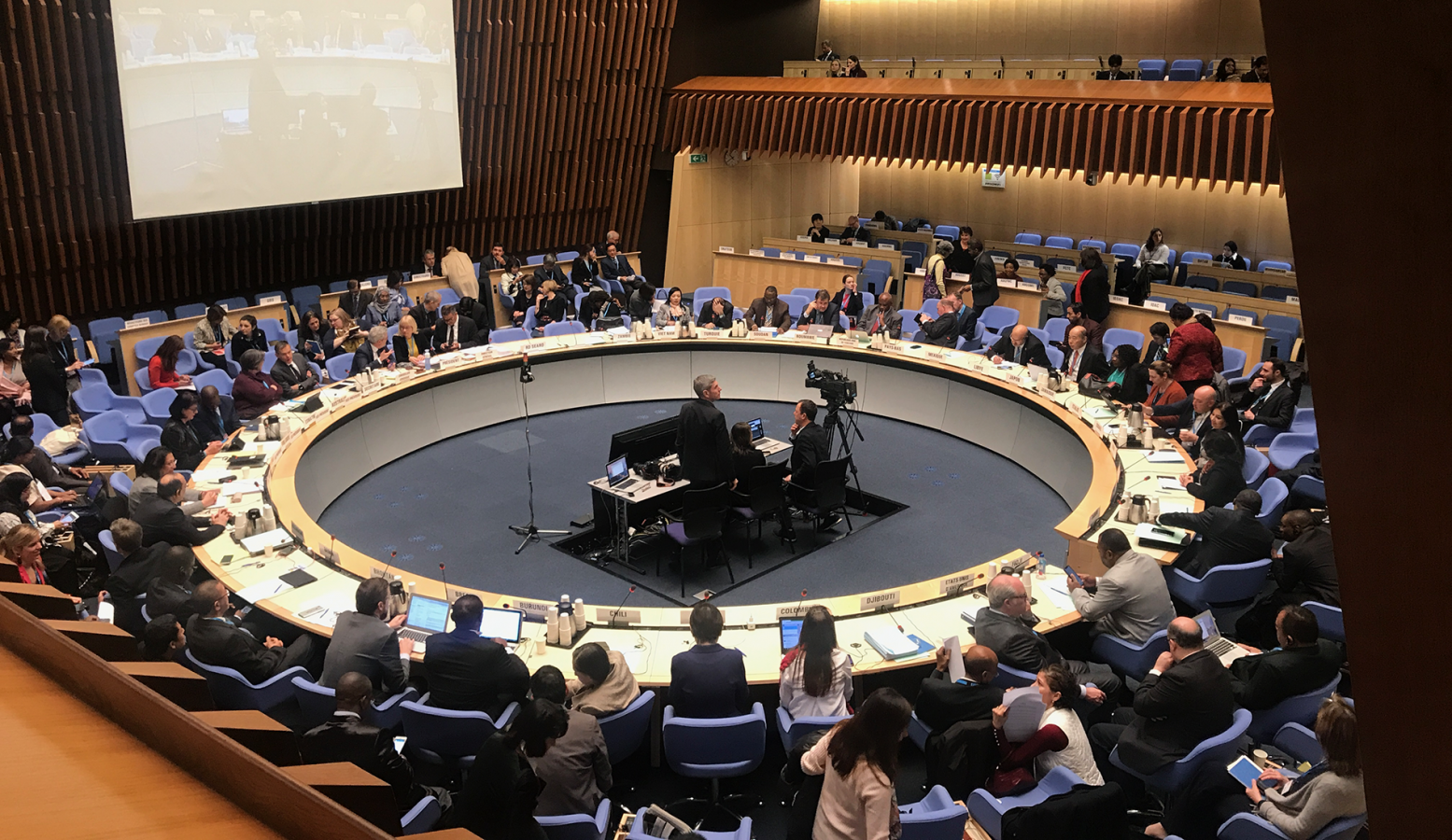 144th session of the WHO Executive Board © NCDA / L. Westerman 144th session of the WHO Executive Board © NCDA / L. Westerman