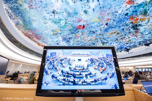 WHO Executive Board session