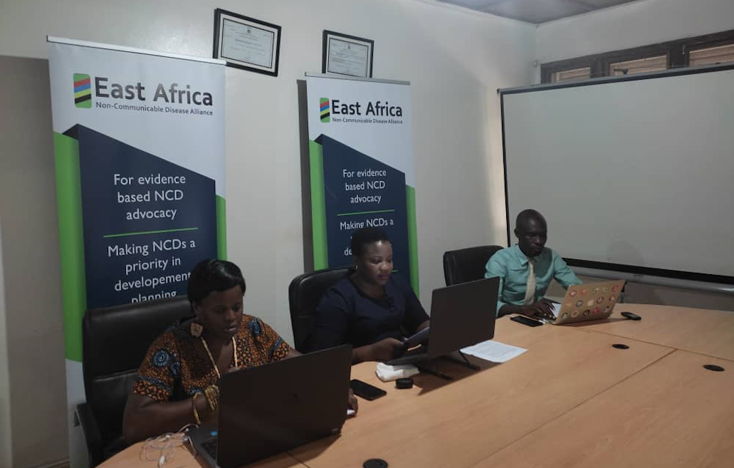 EANCDA trains journalists to tell the stories of people living with NCDs, and develops media content to put people living with NCDs first. © EANCDA.