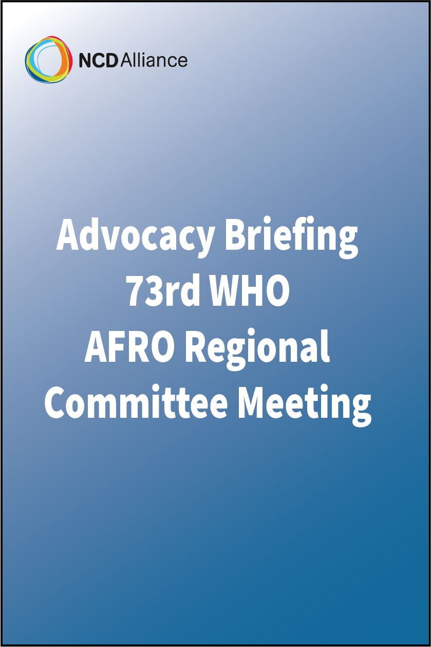 NCDA_WHO_AFro_briefing NCDA_WHO_AFro_briefing