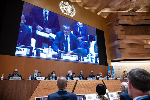 General plenary of the World Health Assembly