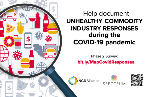 Unhealthy commodity industry responses during COVID