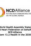 WHA69 Agenda Item 13.2 Health in the 2030 Agenda