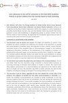 Joint submission to the call for comments on the Draft WHO Guideline: Policies to protect children from the harmful impact of food marketing