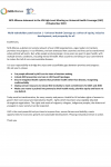 Statement of the NCD Alliance to the UN HLM on UHC