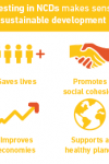 NCDs: A major challenge for sustainable development