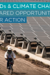 NCDs and climate change: Shared opportunities for action