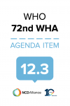 72nd WHO WHA Statement on Item 12.3 Human resources for health