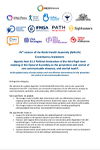 WHA76 Constituency Statement: Agenda Item 13.2. Appendix 3 
