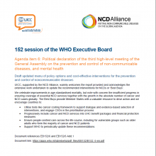 WHO EB 152 Agenda Item 6 Joint Statement with Union for International Cancer Control (UICC)
