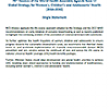 WHA76 Statement: Agenda item 12 Global Strategy for Women’s, Children’s and Adolescents’ Health 