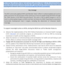 NCD Alliance Advocacy Briefing on the 154th Session of the WHO Executive Board (EB154) - 22 January – 27 January 2024
