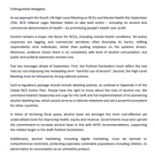 Fourth WHO Forum on Alcohol, Drugs and Addictive Behaviours