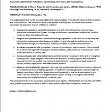  WHO PAHO 2016 RCM Statement: NCDs (ENG)