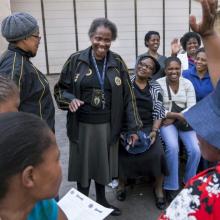 Images of empowerment - group of women takes action on NCDs