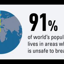 Conference considered how to address air pollution in response to NCDs